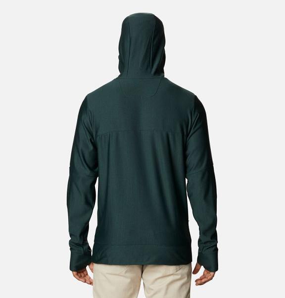 Columbia Maxtrail Hoodies Green For Men's NZ4862 New Zealand